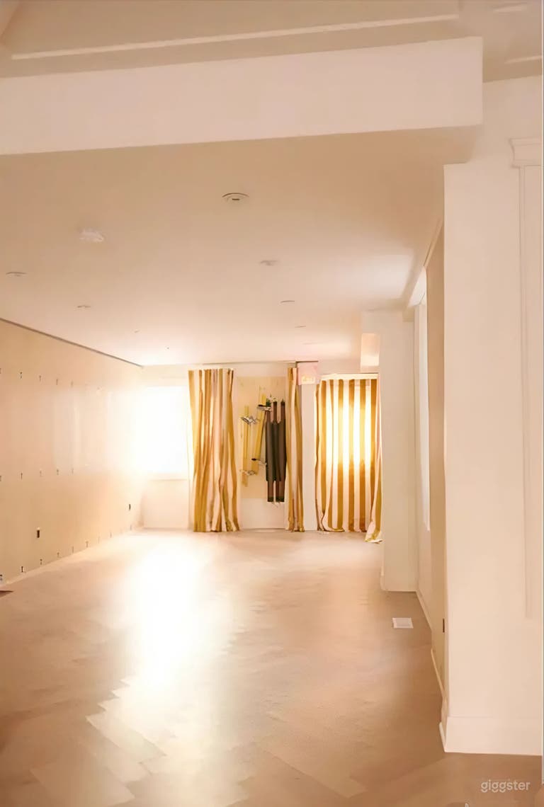  Elegant Victorian Setting with Warm Wood and Natural Light 