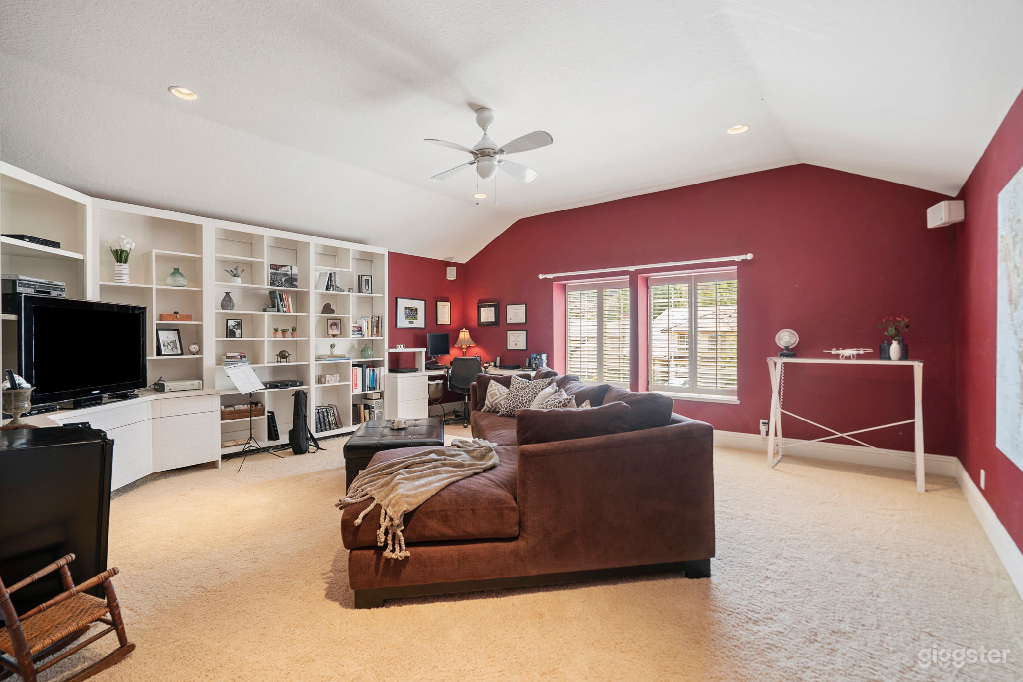 HUGE bonus room SINCE painted light color