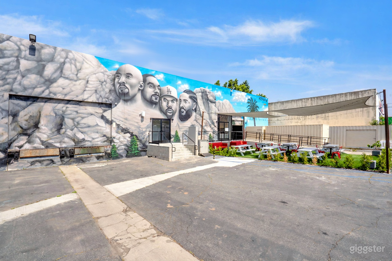 10,000 sq. ft. Industrial Outdoor Event Venue Photo 2