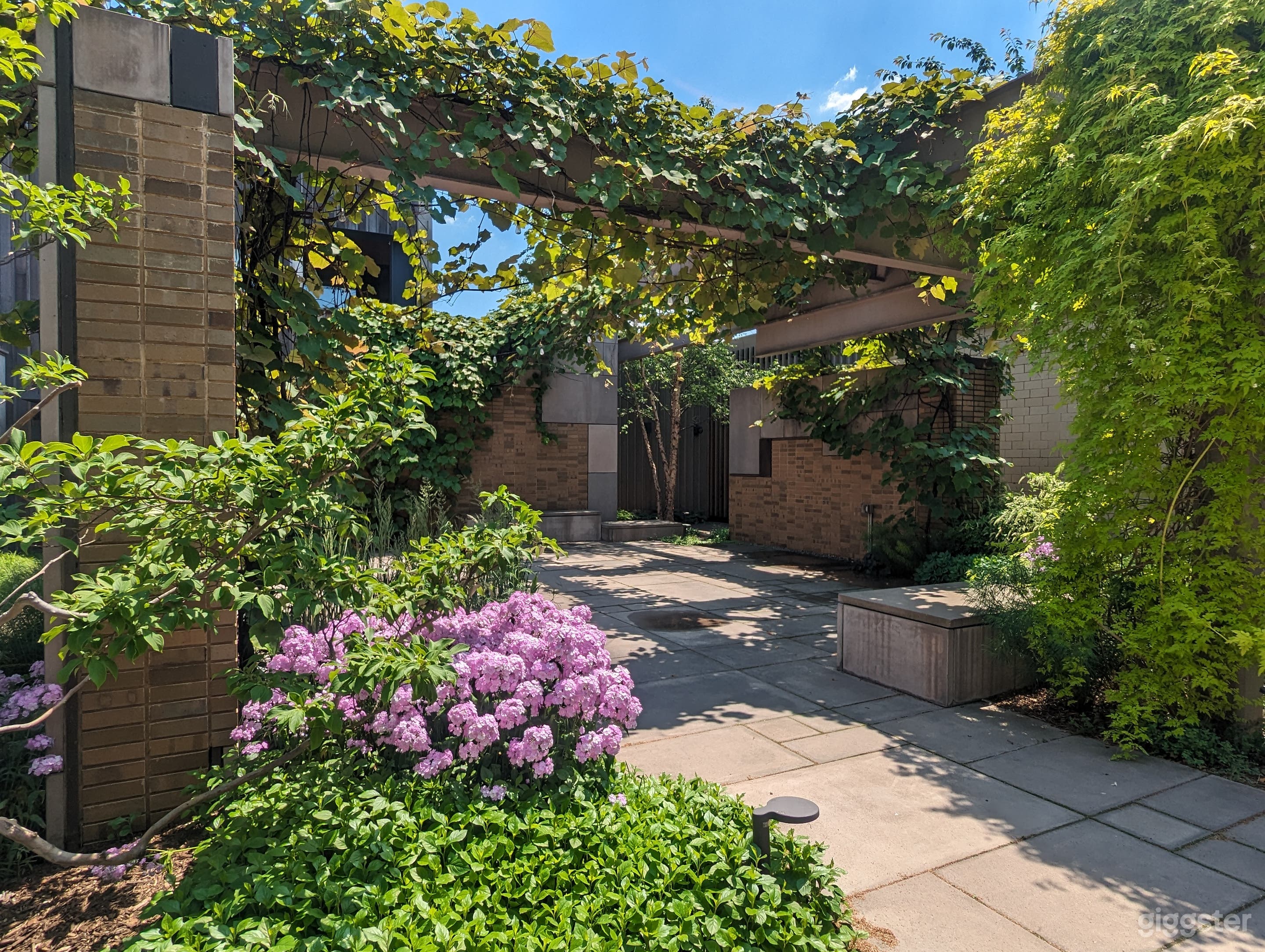 A rare and unexpected event space featuring a botanic garden in Brooklyn.