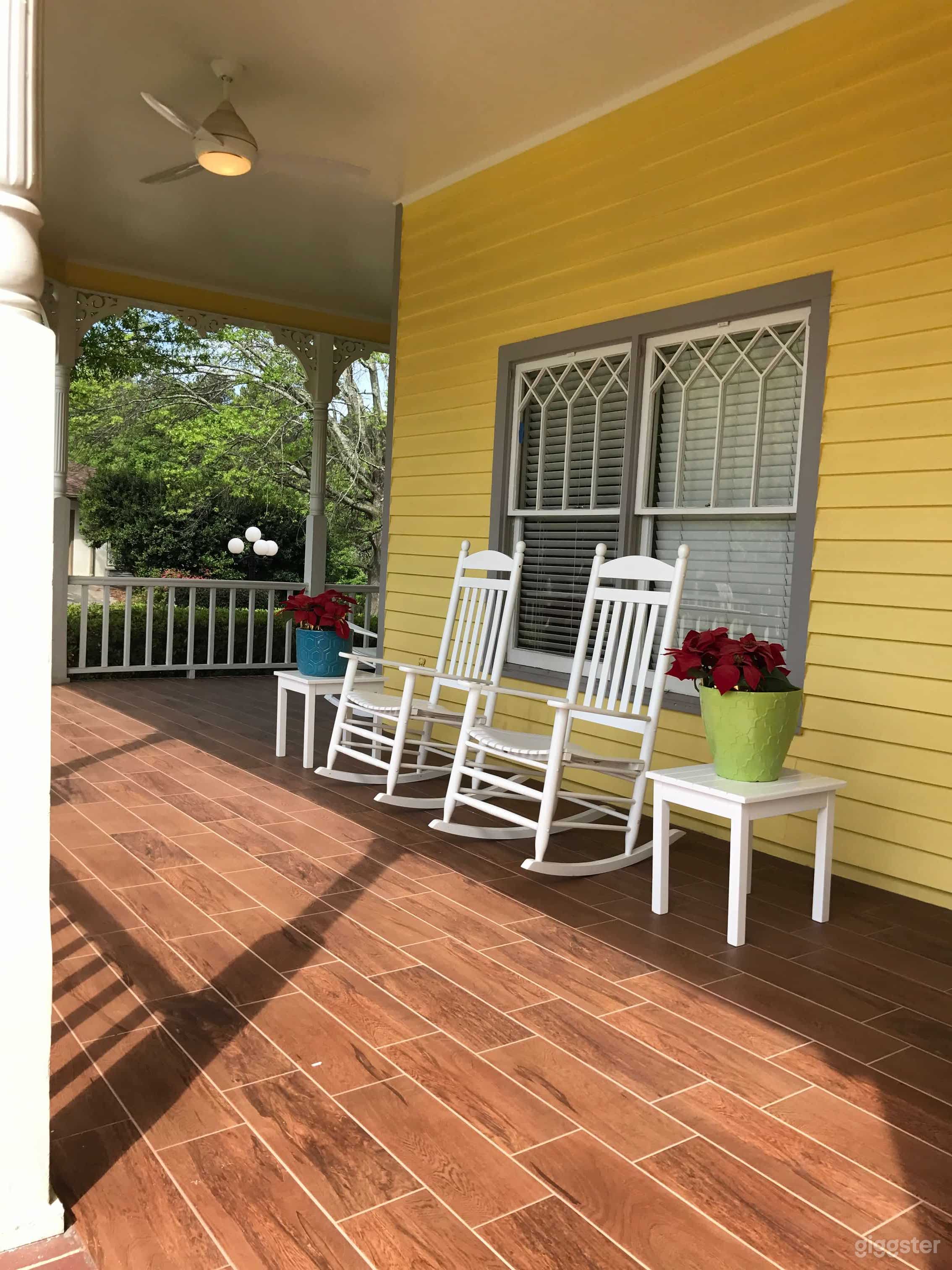 Front of Wrap-Around Porch