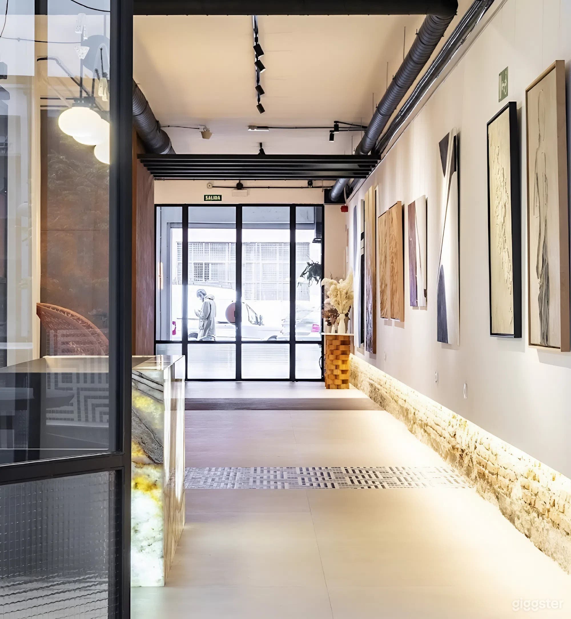 Espacio exclusivo para eventos de diseño con tragaluz & cocina de demostración Foto 3