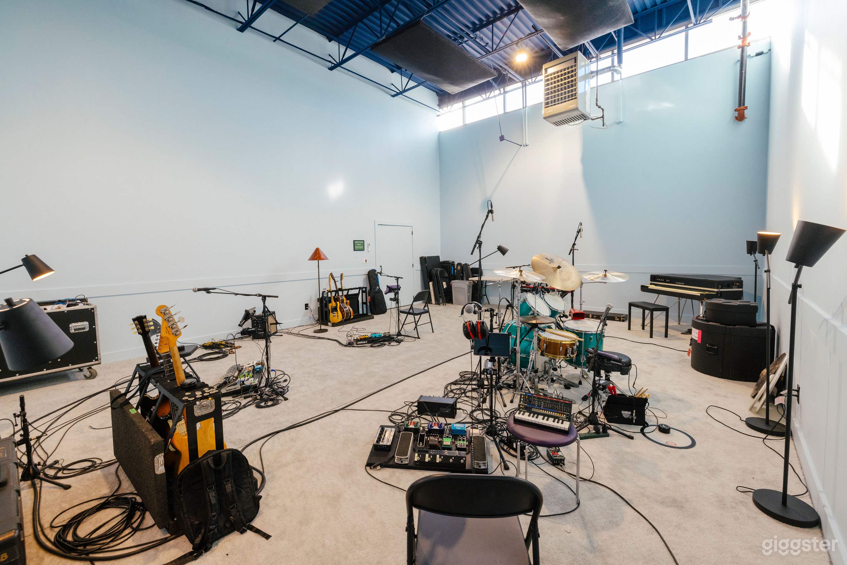 Studio C left corner facing