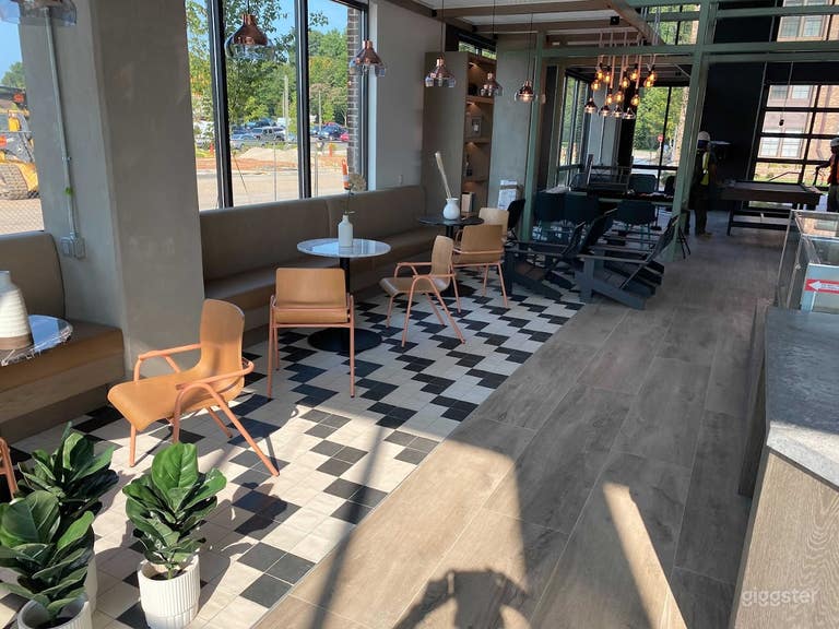  Spacious & Contemporary Coffeehouse 