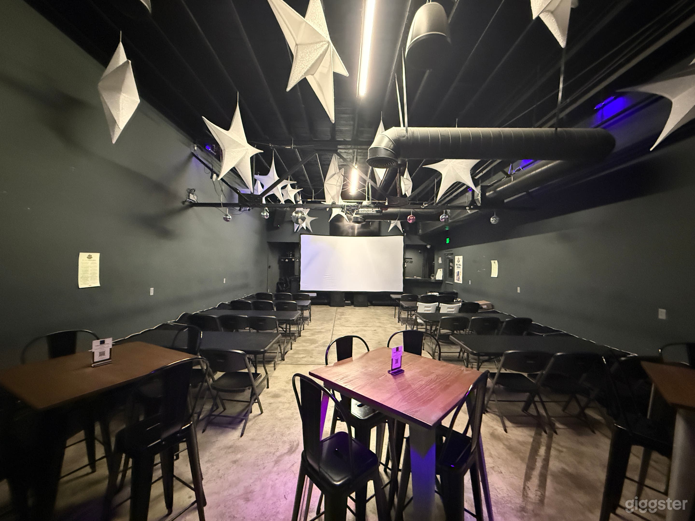 Nightclub & Event Space with LED Lighting + Stage Photo 1