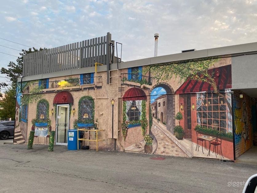 Middle Eastern Street Food Scene Restaurant Photo 2