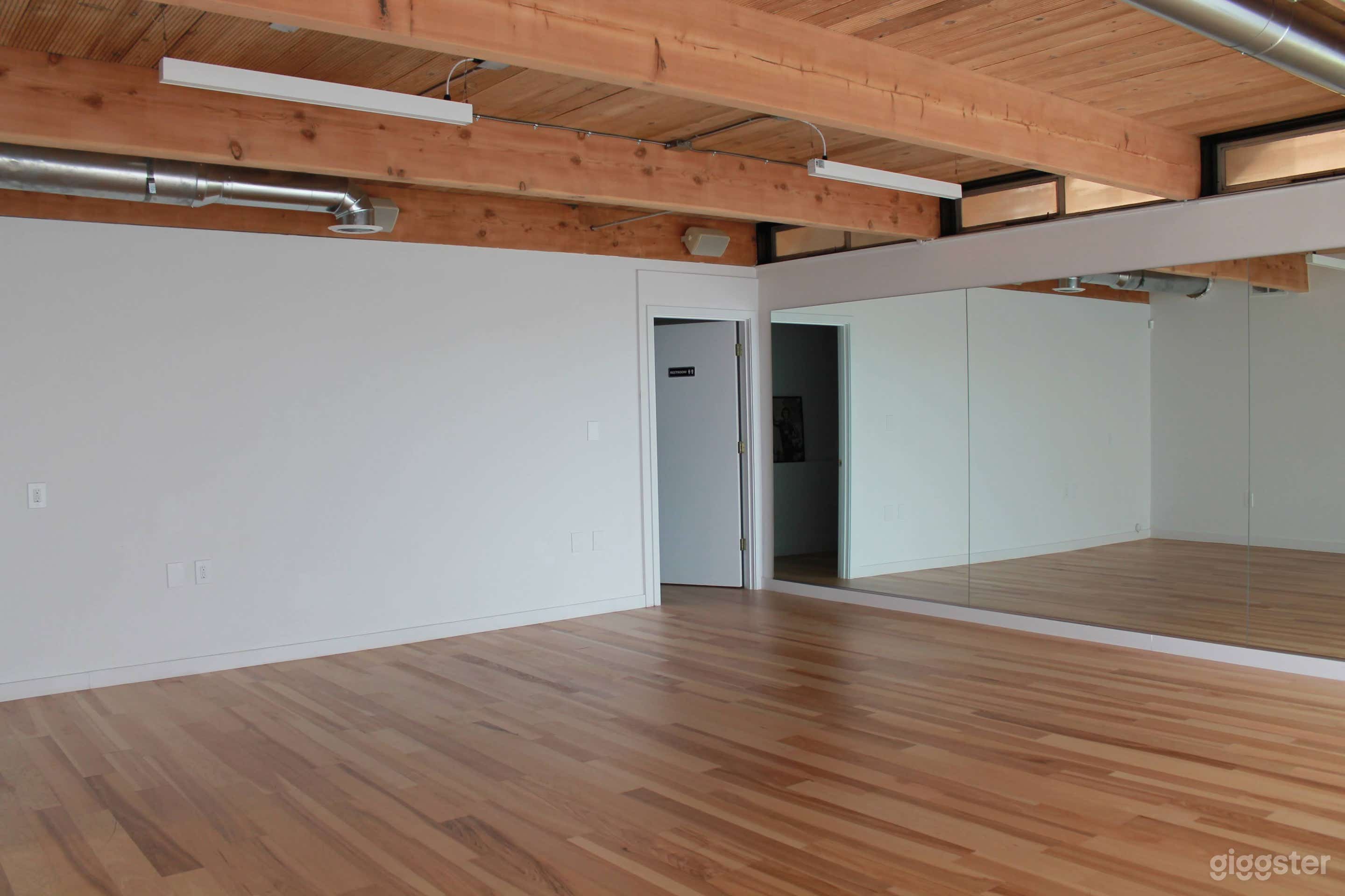 Spacious Ballard Studio Space with Wood Floors Photo 1
