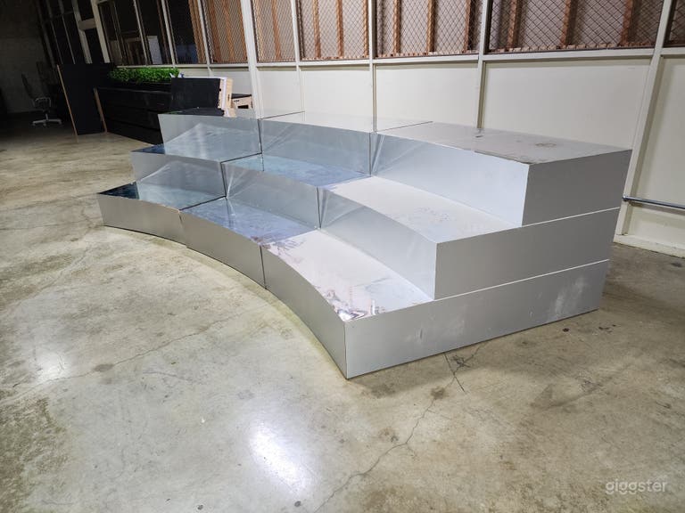  Large warehouse space with lots of props 