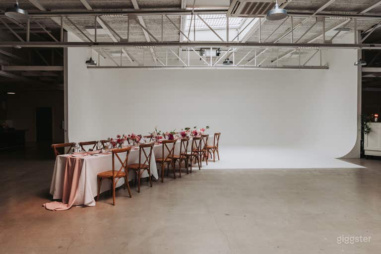  Studio polyvalent de 4000sqft avec une cove à l'infini. 