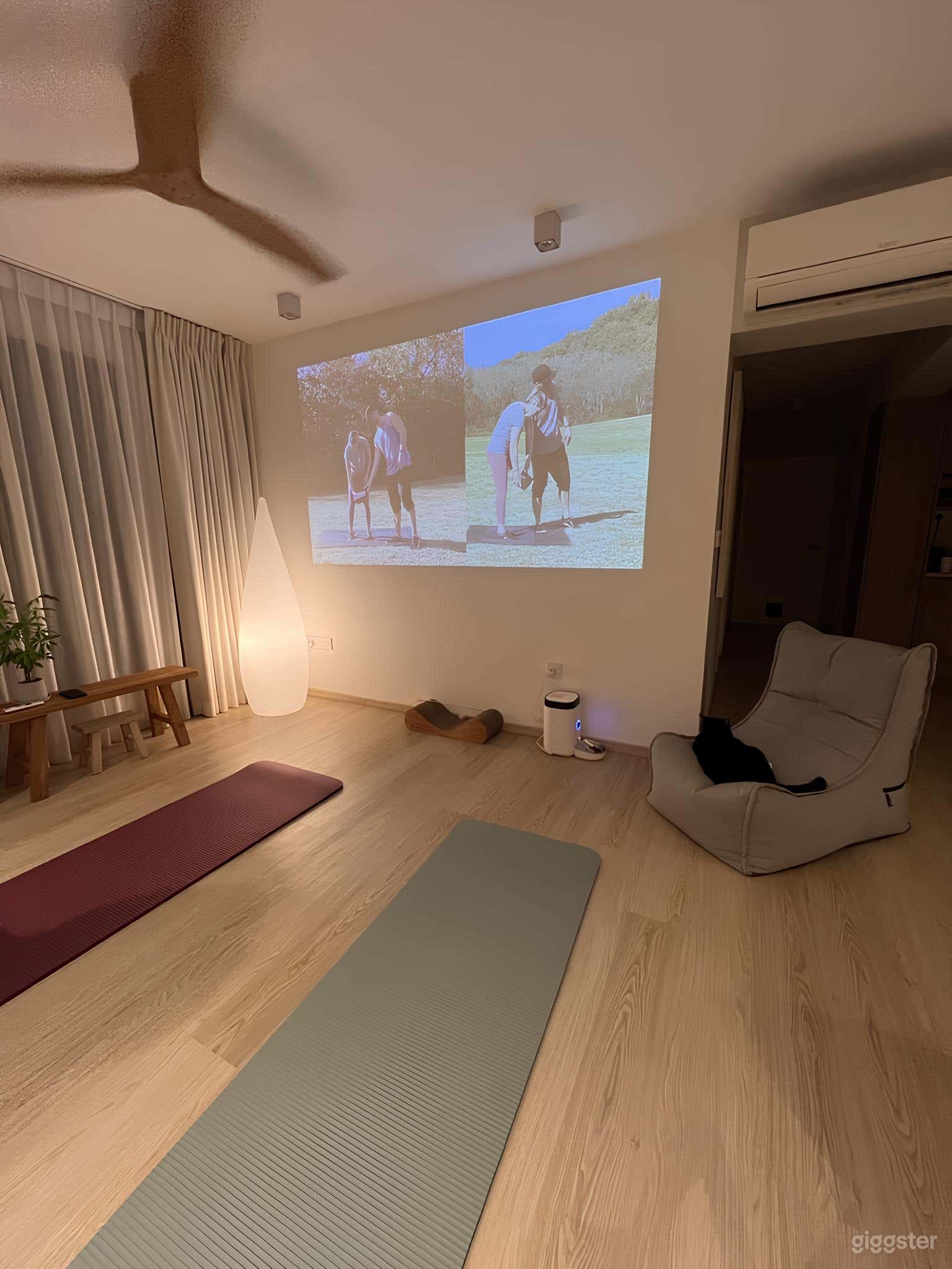 Wabi sabi home cafe warm minimalism with flexi living room Photo 4