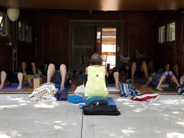  A Rare Gem and Gorgeous Brick-Walled Yoga Studio In Denver  