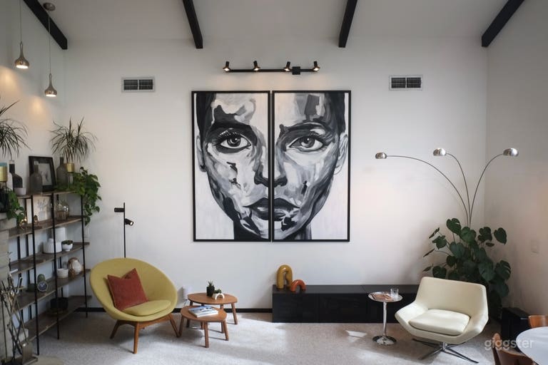  Modern Designer Home with Luxe Master Suite, Pool & Artistic 