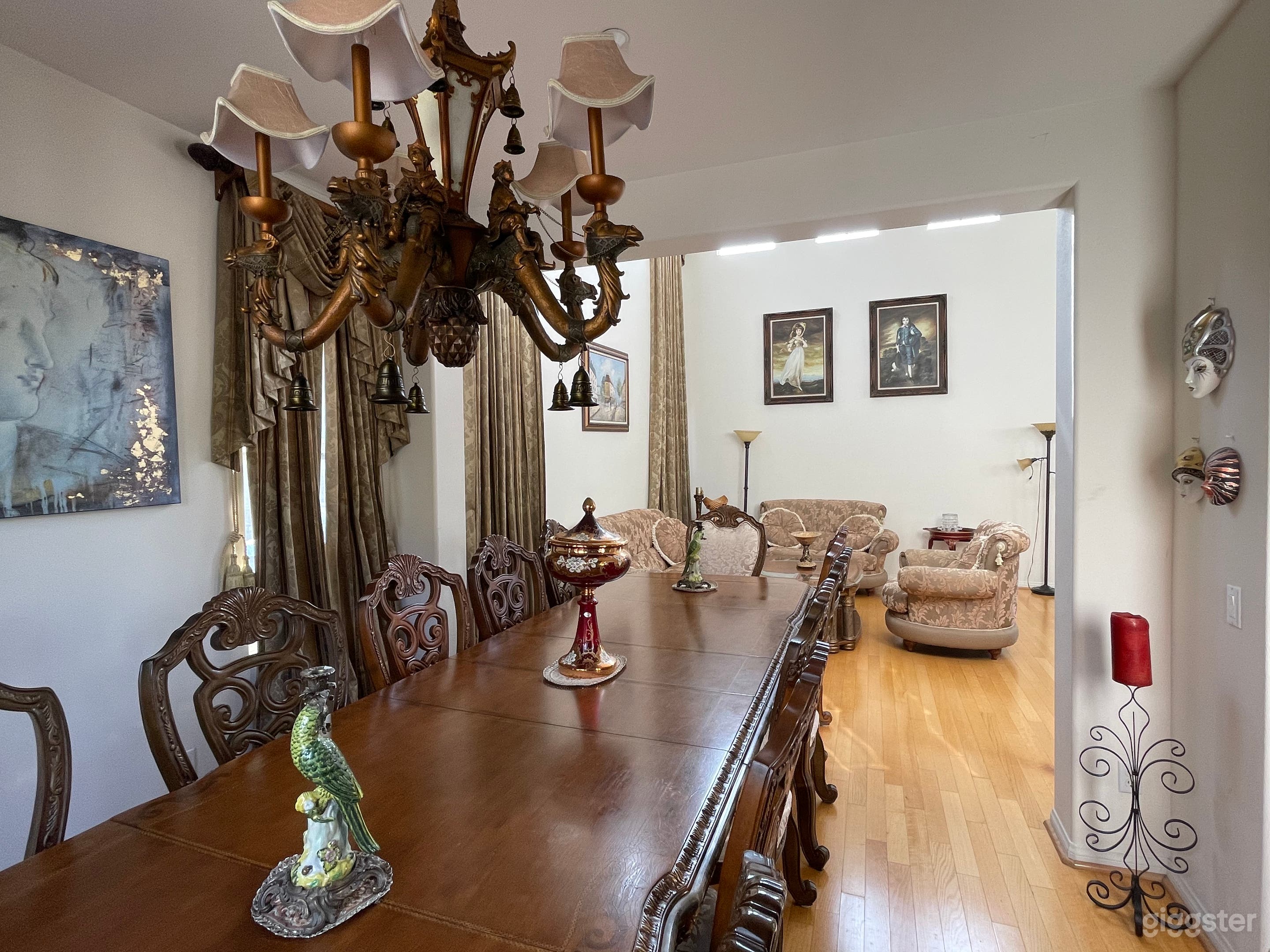 Fine Dining Table Room 