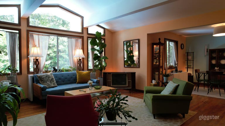  7 Unique Sets: Mid Century Home, Tiki Bar w/ Pool 