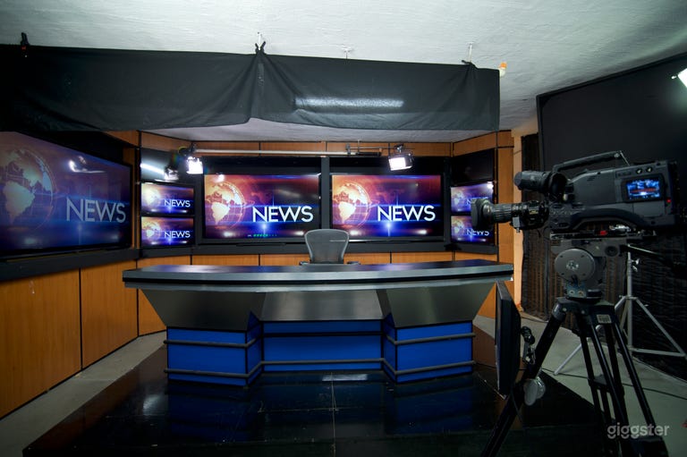 Broadcast Room/News Room Studio - Glendale  
