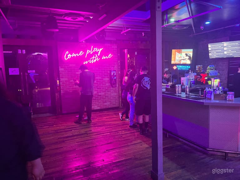  Retro-inspired Arcade and Full Bar 