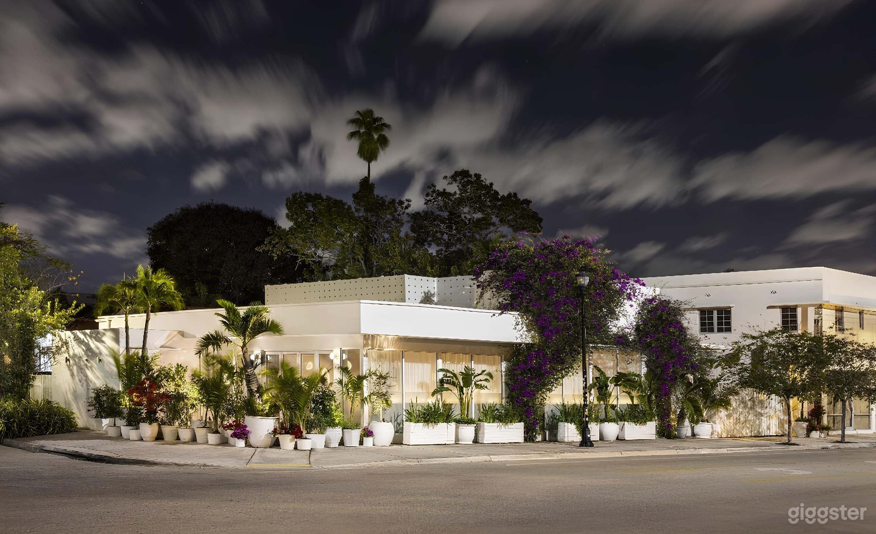 Miami Art Deco / Mediterranean Style Restaurant Space Photo 1