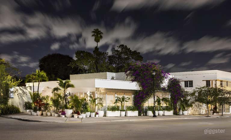  Miami Art Deco / Mediterranean Style Restaurant Space 