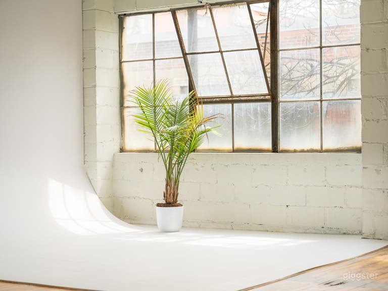  *NOUVEAU* Loft industriel baigné de lumière avec salon moderne 