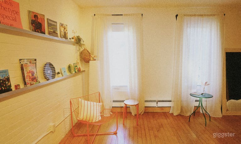  Estudio listo para sesión de estilo de vida 