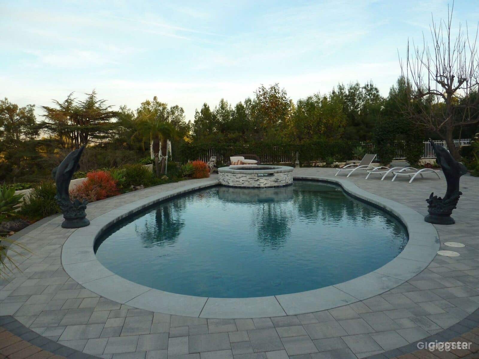 Pool and Jacuzzi in Prestigious Vista de Oro Home Photo 1