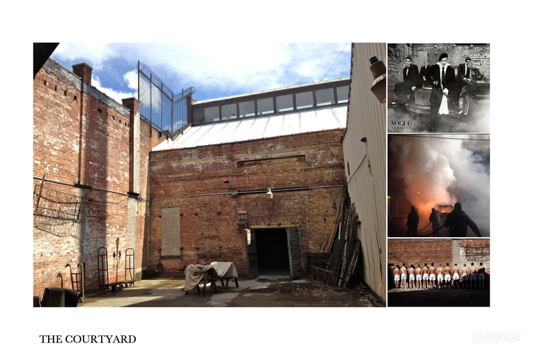  Private, enclosed courtyard with driveway access to street, 1,500sqft 