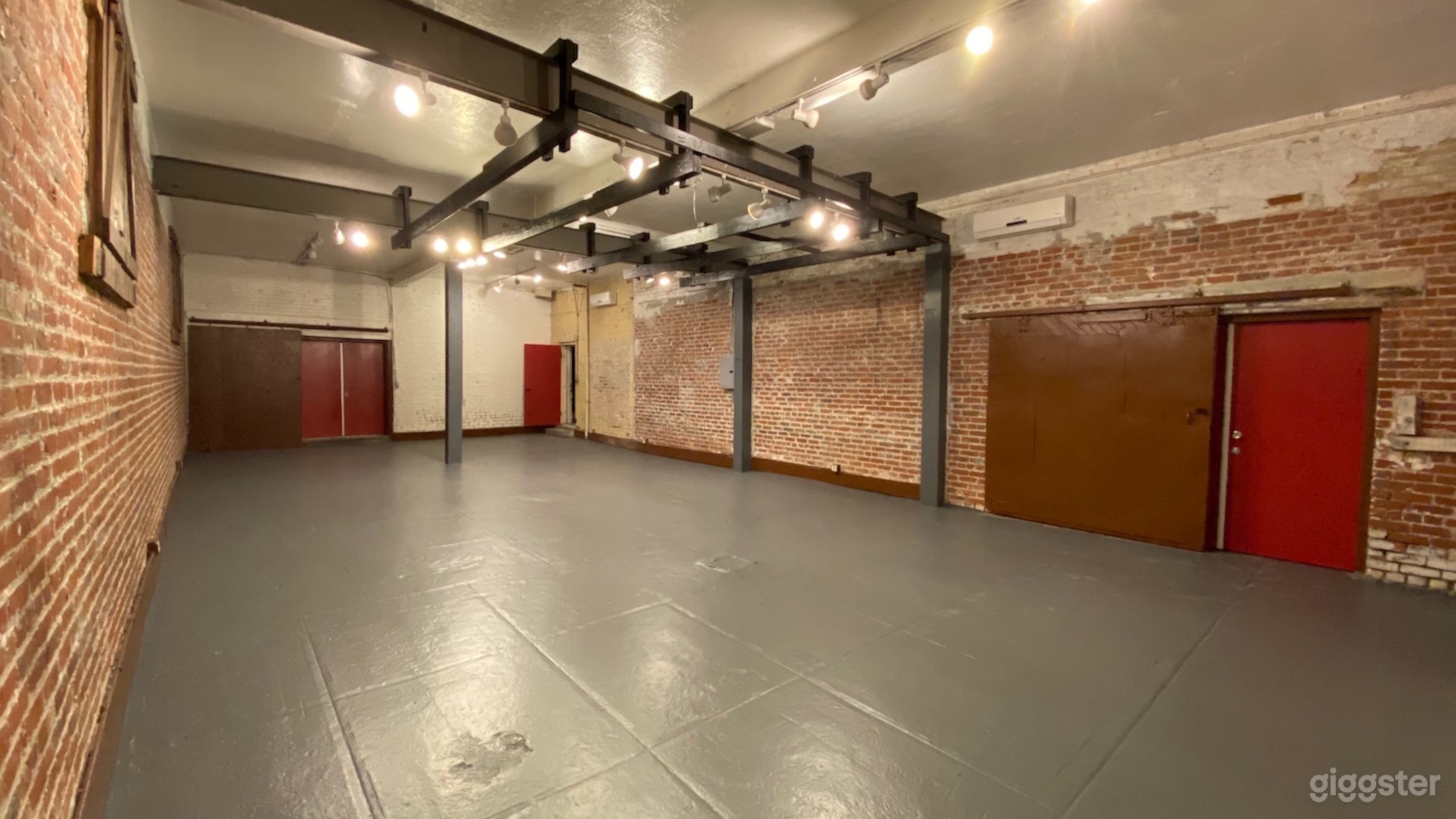 Exposed Brick Mid-City Film Warehouse