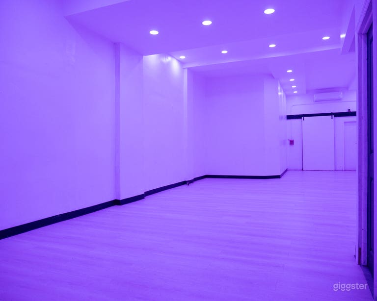  1st floor color lighting 