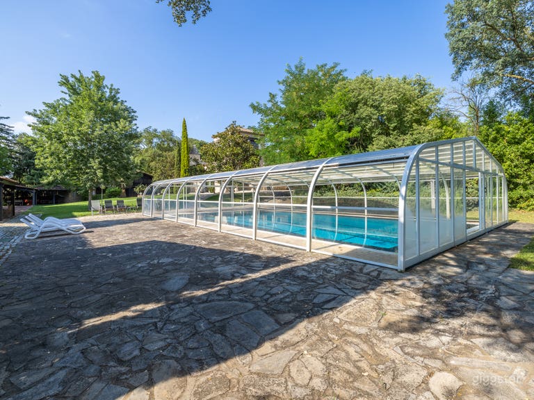  16th century catalan masia with a private forest 