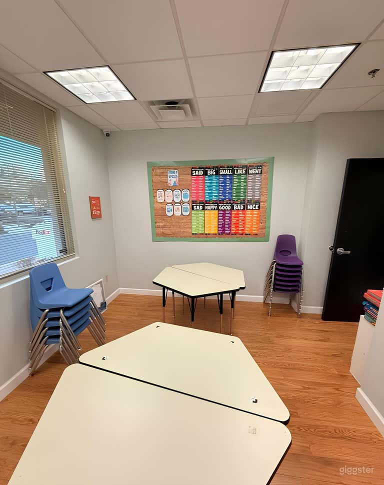  Studio lumineux et confortable pour salle de classe 