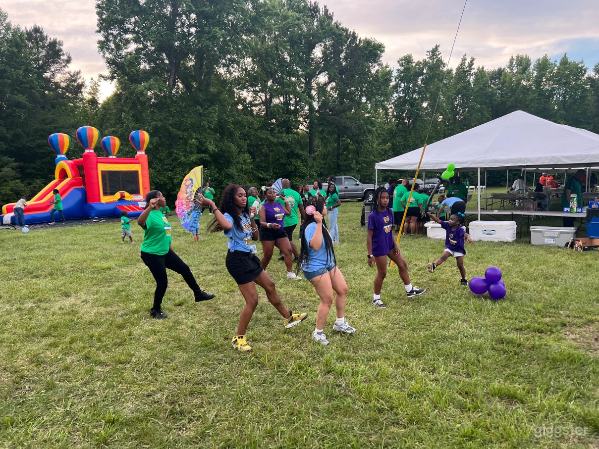 Spacious indoor venue with picturesque outdoor amenities Photo 2