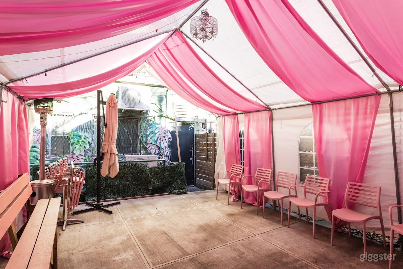 Pink Modern Spot w/ a speakeasy &amp; Tropical Vibe Photo 4