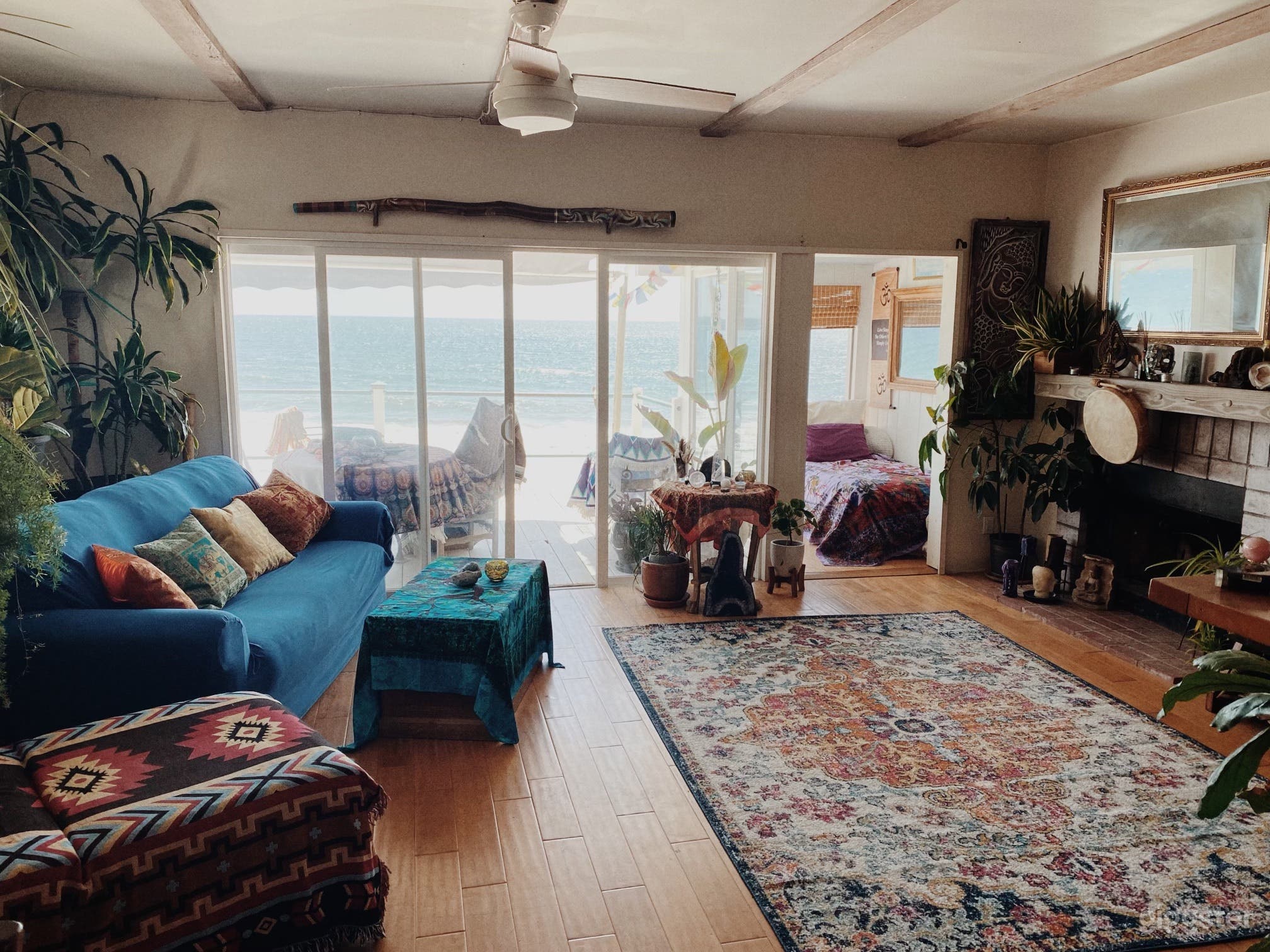 Beautiful Bohemian Beach Front Bungalow Photo 2