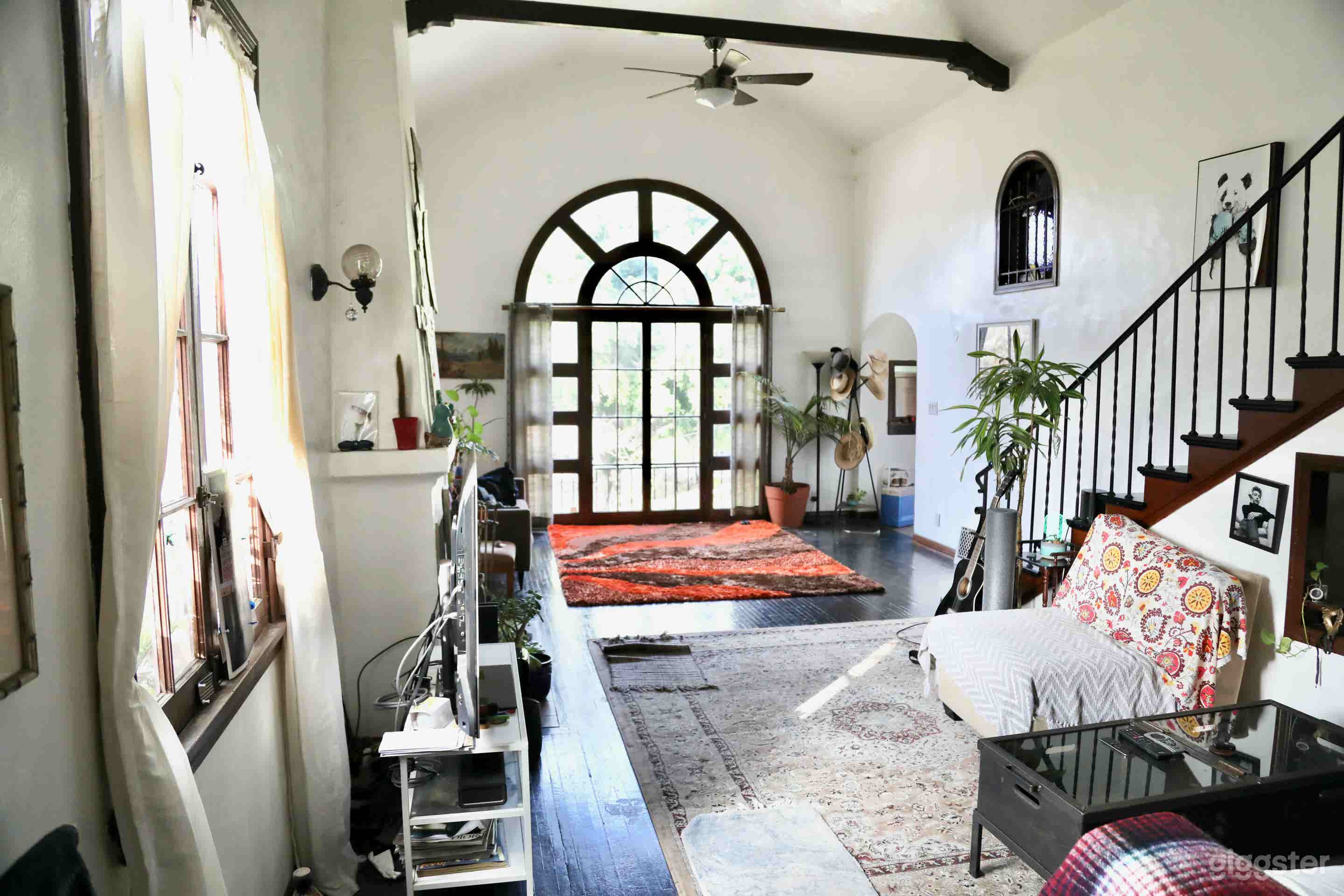 Eccentric Spanish Gothic Historic Whitley Heights Photo 3