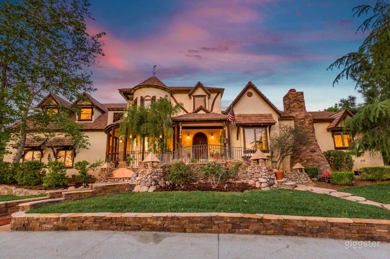  Dutch-Style Estate On 10 Acres with Private Roads 