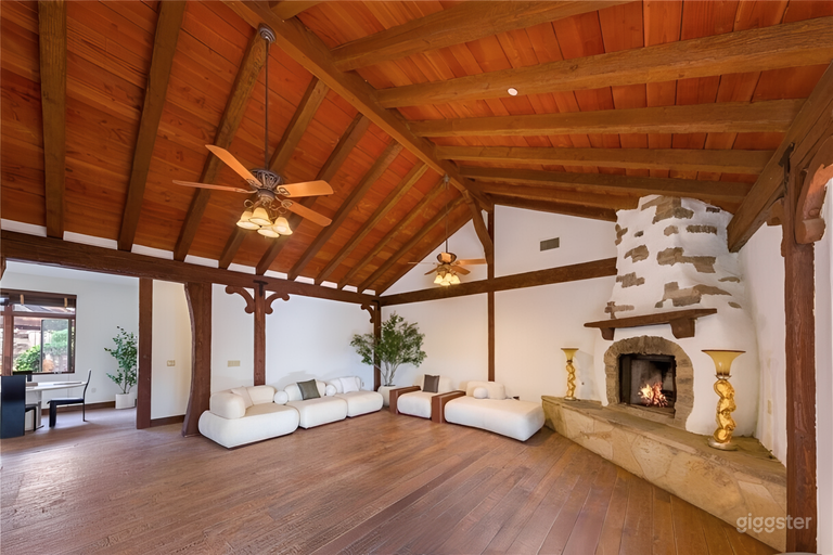  Dutch-Style Estate On 10 Acres with Private Roads 