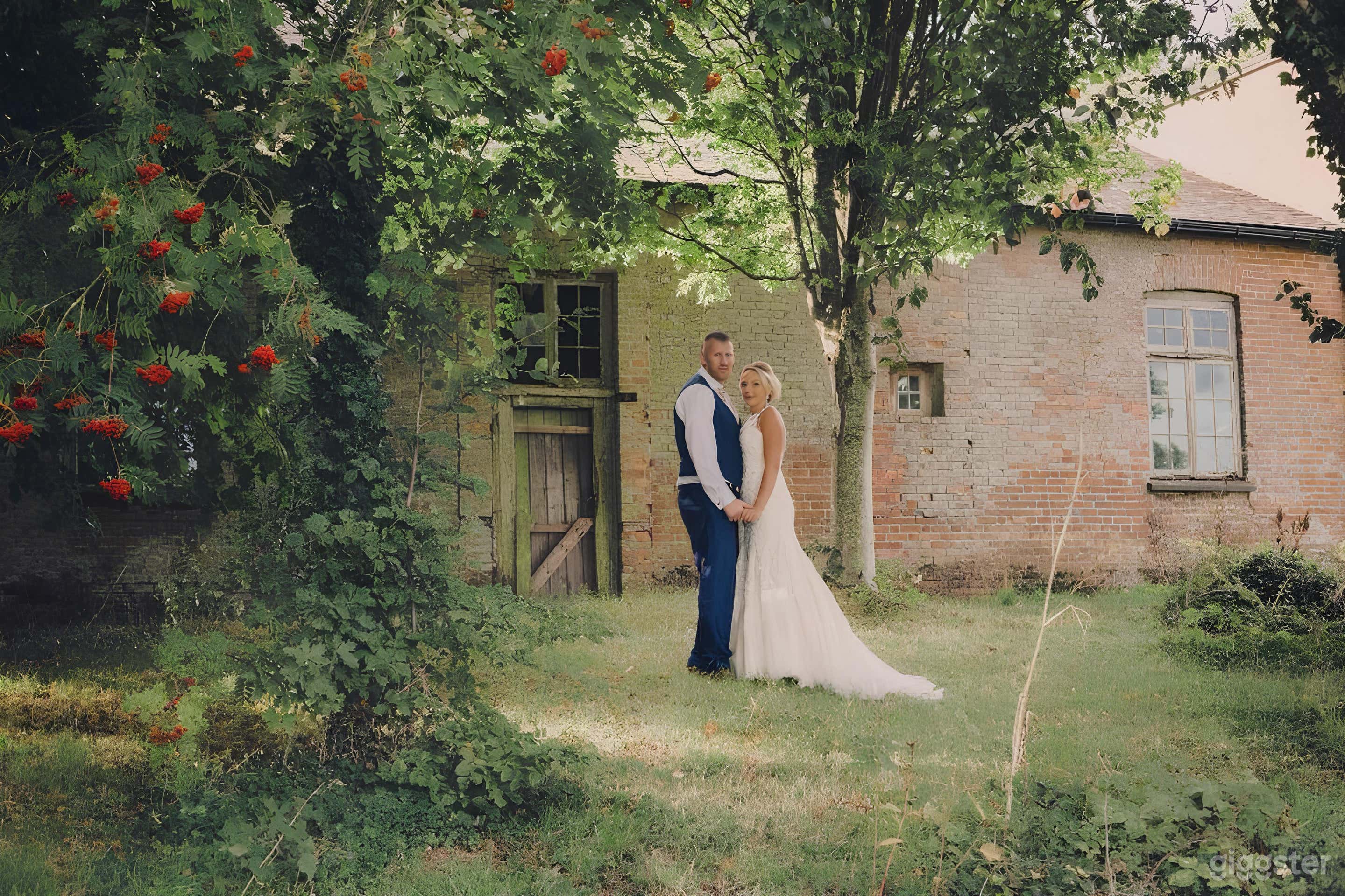 Dreamy Walled Flower Garden Photo 4