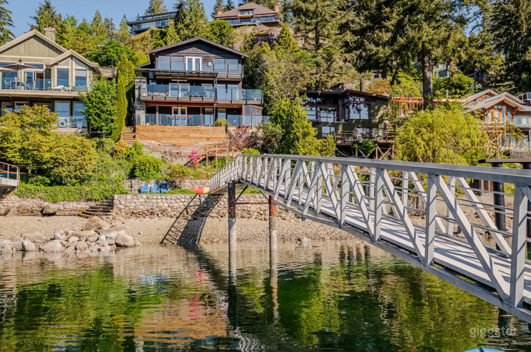  Waterfront home with private dock, studio, & views 