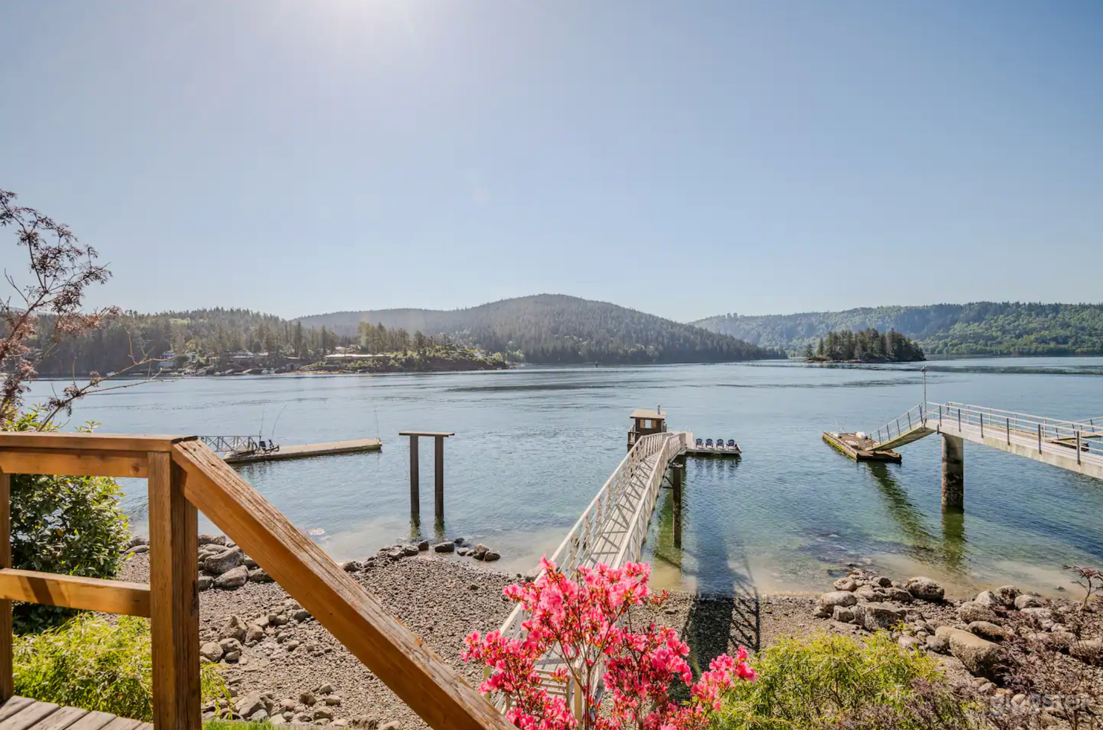 Waterfront home with private dock, studio, &amp; views Photo 3