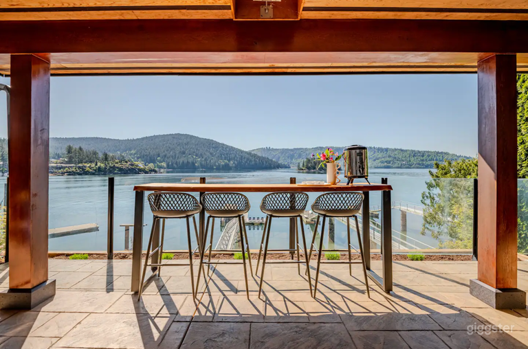  Waterfront home with private dock, studio, & views 