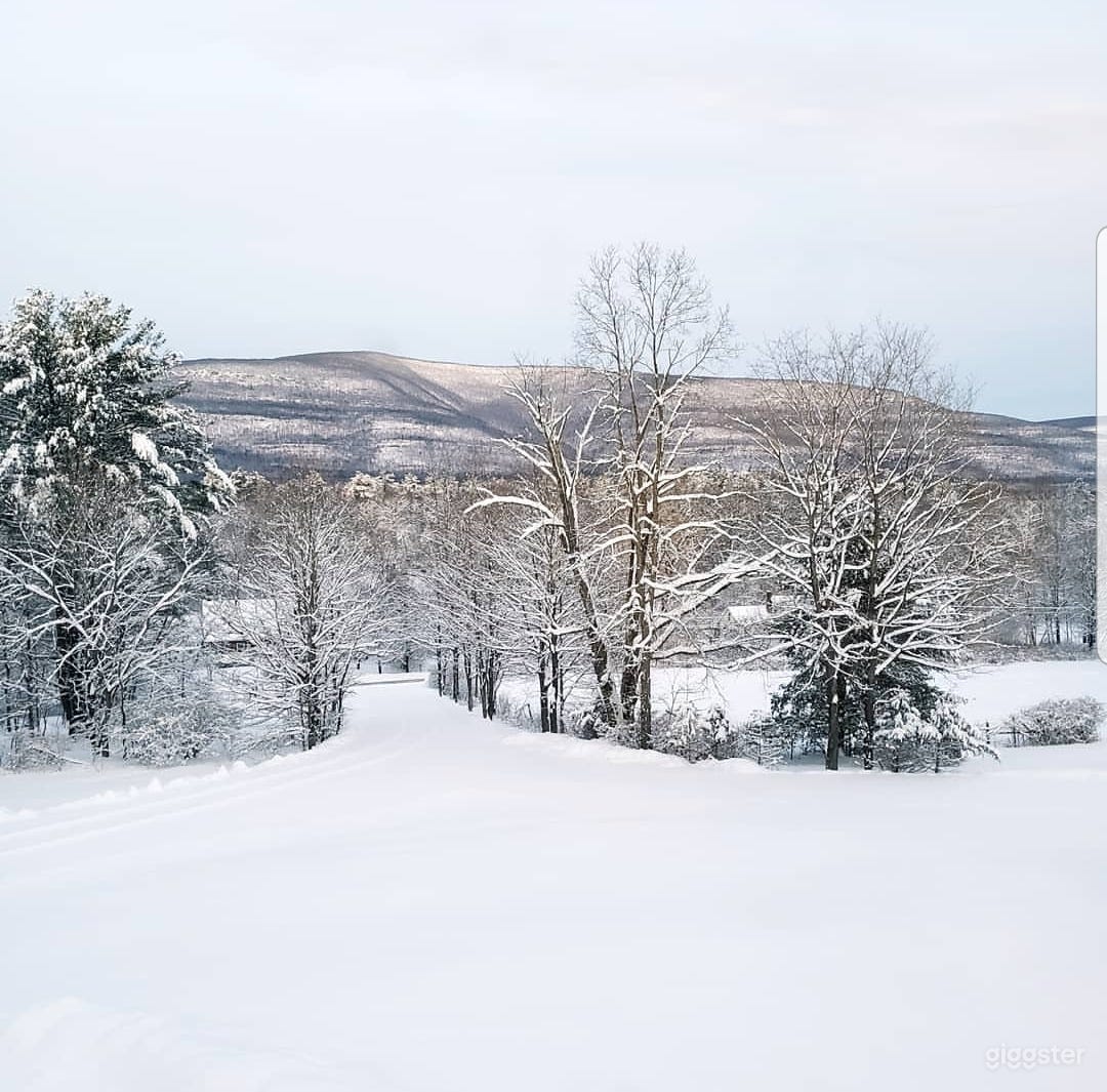Castkill Mountain Views in Winter