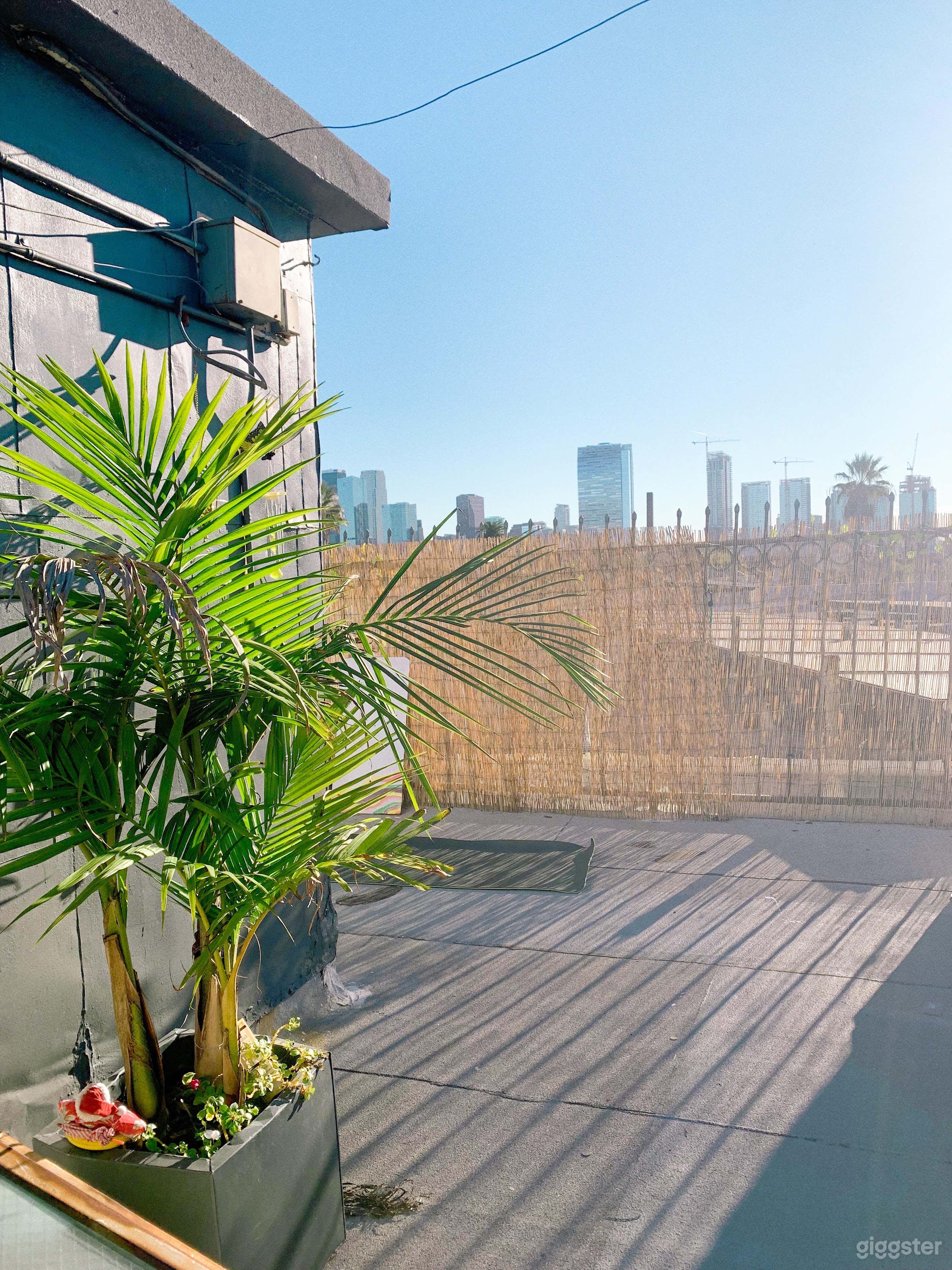 Space when you first walk up