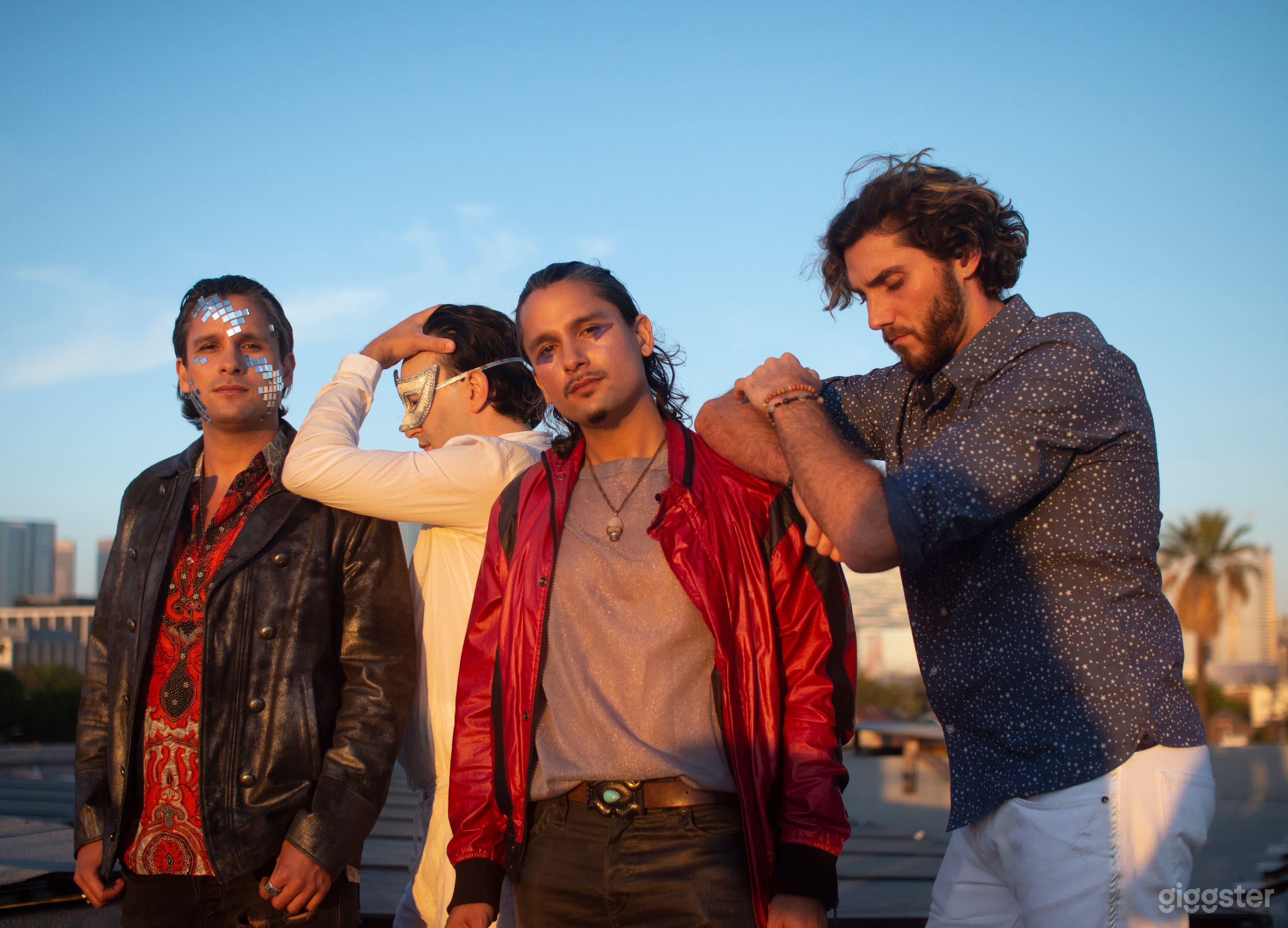 Portraits I took on the roof for the band Sokojo