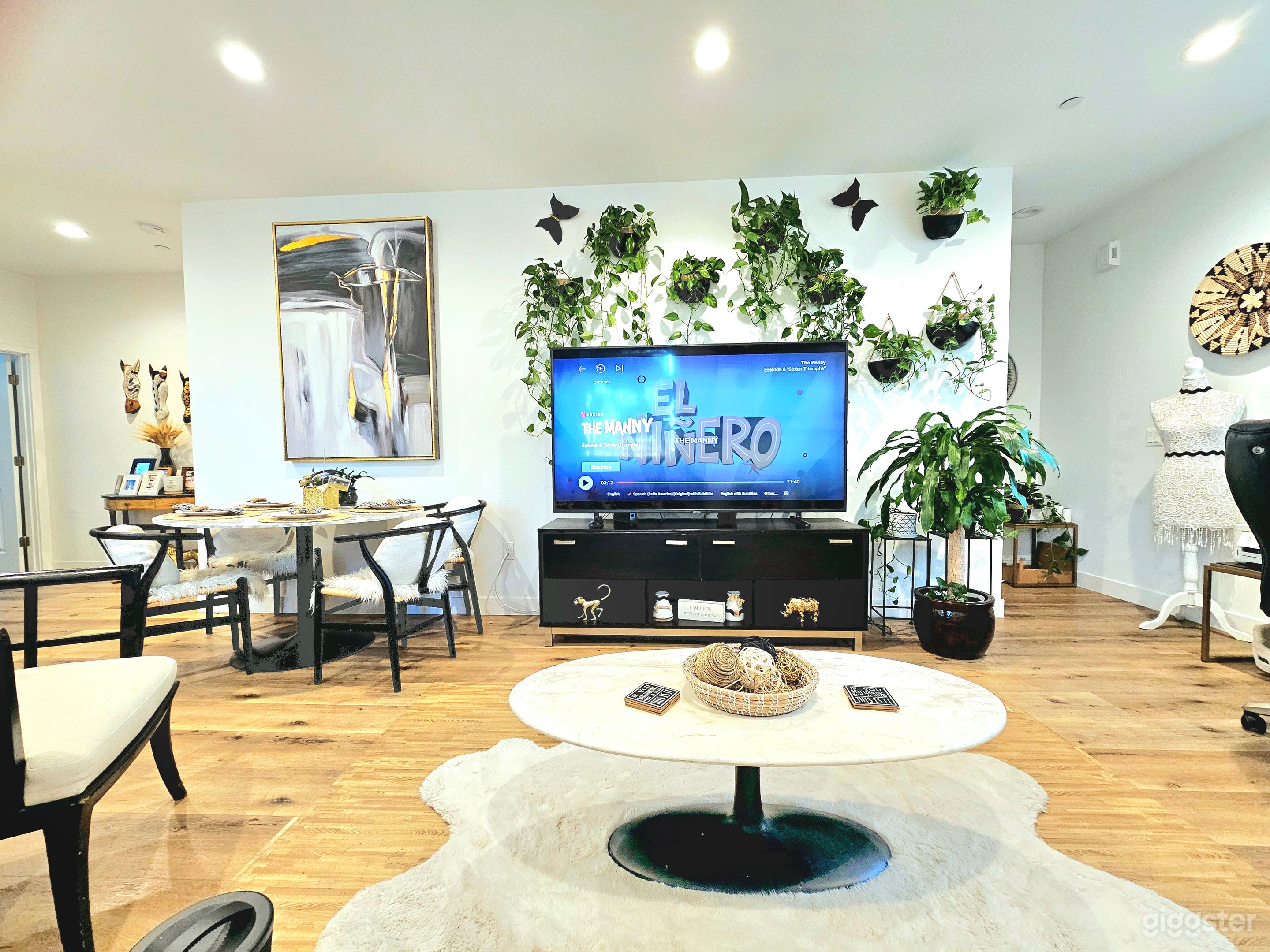 Living room/Dining room area