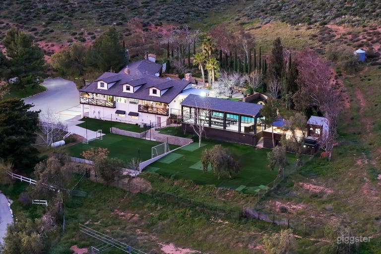  Massive House with Its Own SoccerField 