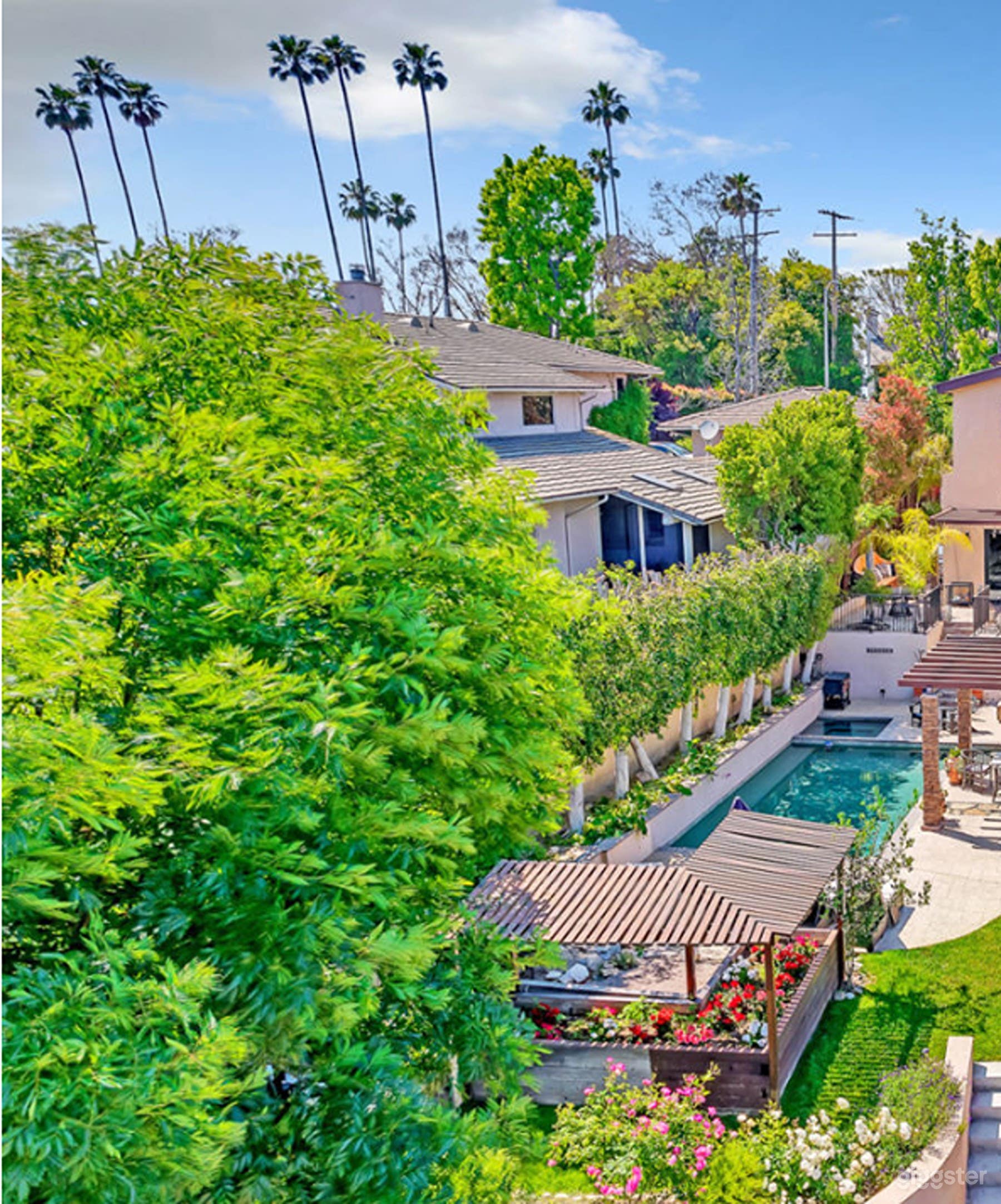  California Tuscan Villa Pool Photo 3