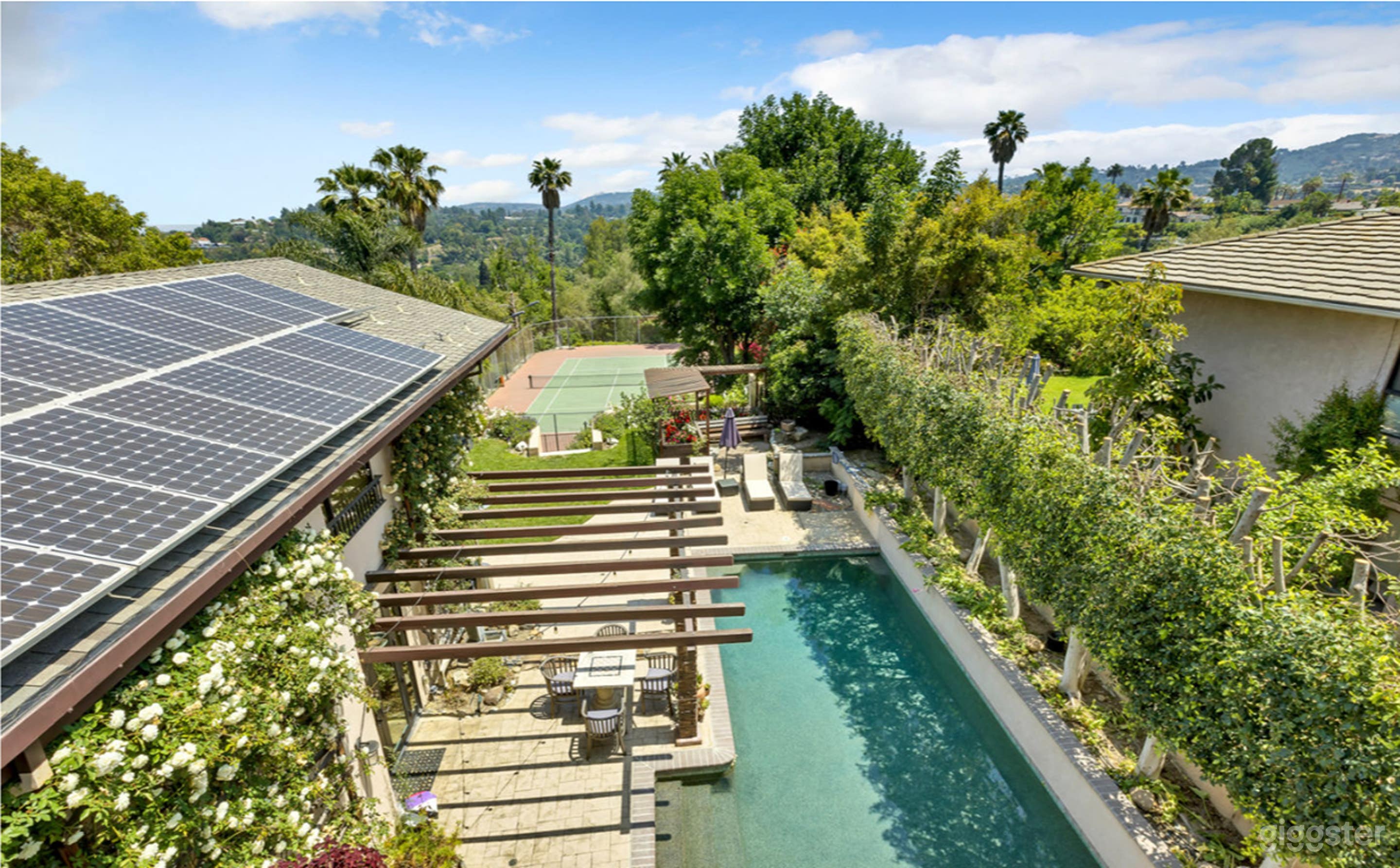  California Tuscan Villa Pool Photo 4