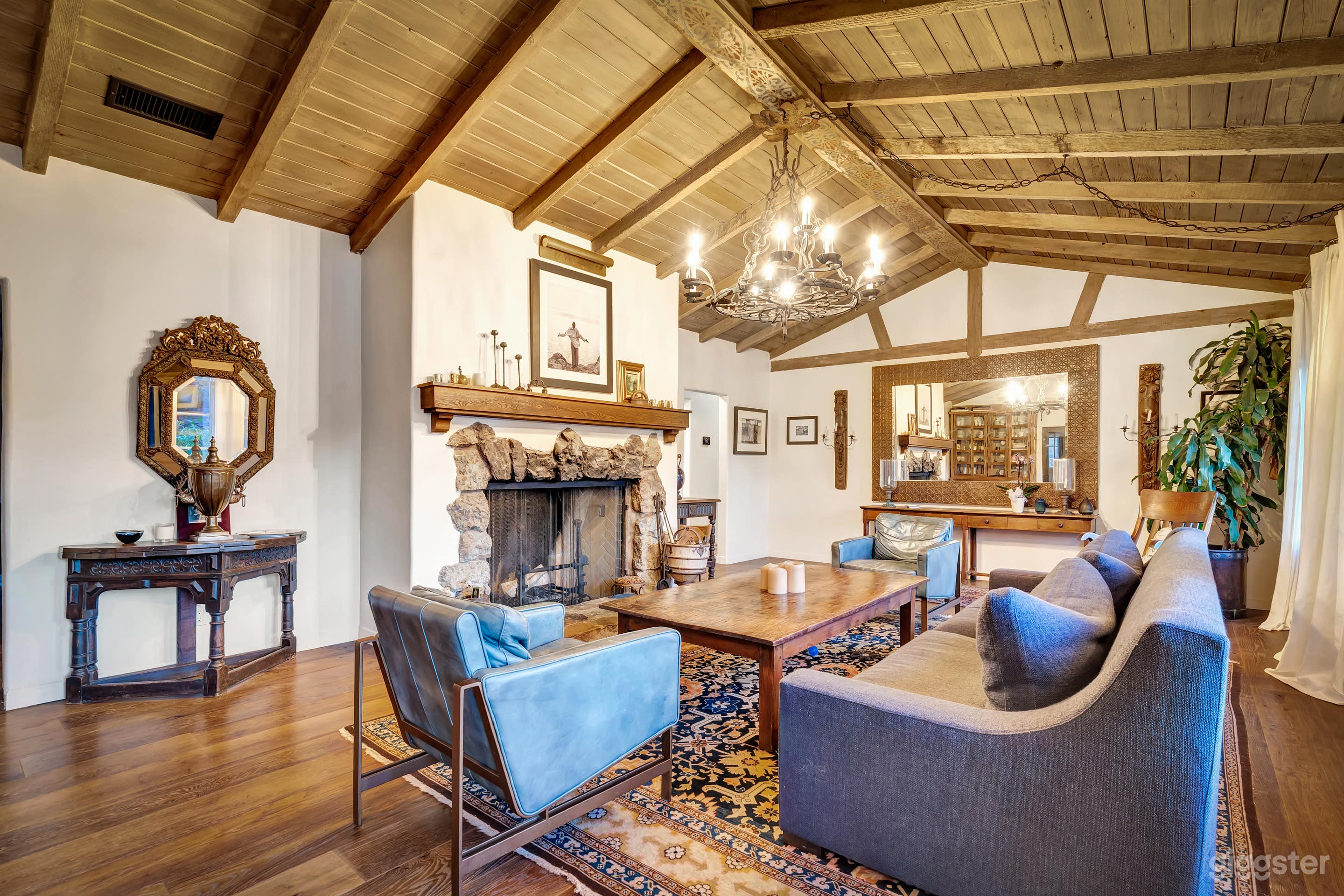 1934 Stone Lake House with Large Dock Photo 3