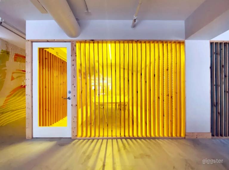  Yellow Conference Room in Downtown Atlanta 