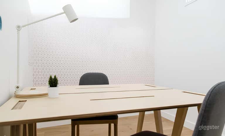  Bureau Rouge 2 Personnes 